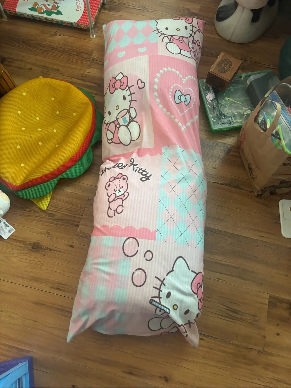 Hello kitty body pillow